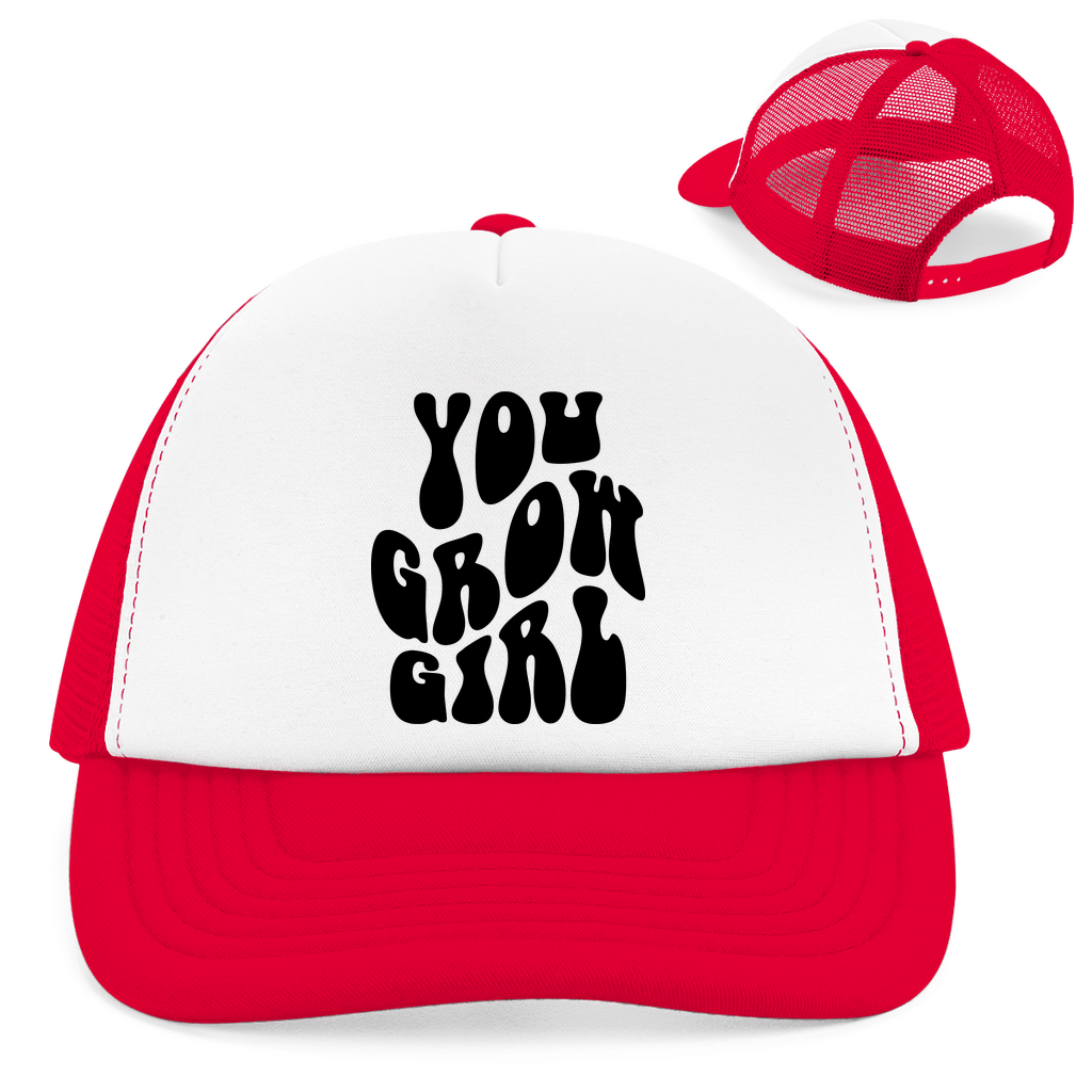 Retro Trucker Cap You Grow Girl