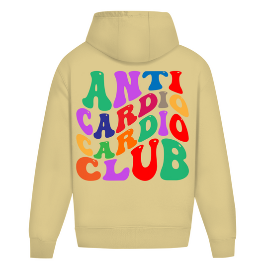 Oversize Hoodie Ohne Kordel Anti Cardio Cardio Club-Swolemates