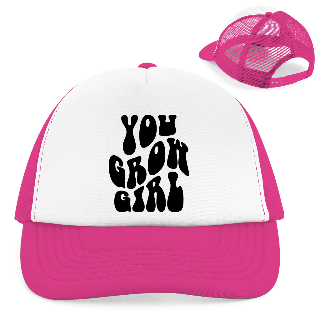 Retro Trucker Cap You Grow Girl