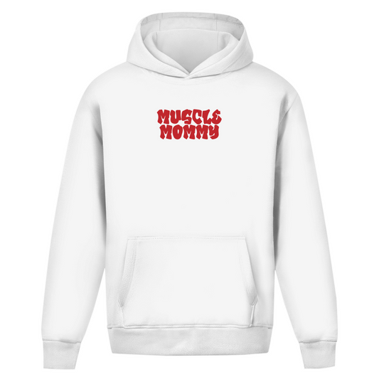 Oversize Hoodie Ohne Kordel muscle mommy red-Swolemates