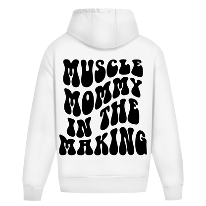 Oversize Hoodie Ohne Kordel Muscle Mommy in the Making-Swolemates