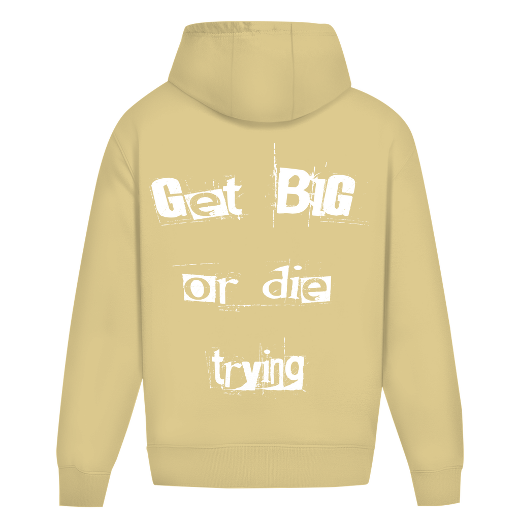 Oversize Hoodie Ohne Kordel Get Big or Die Trying-Swolemates