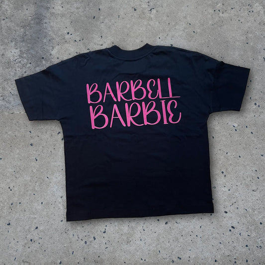 Barbell Barbie Oversize Shirt OUTLET Gym Fitness - Swolemates