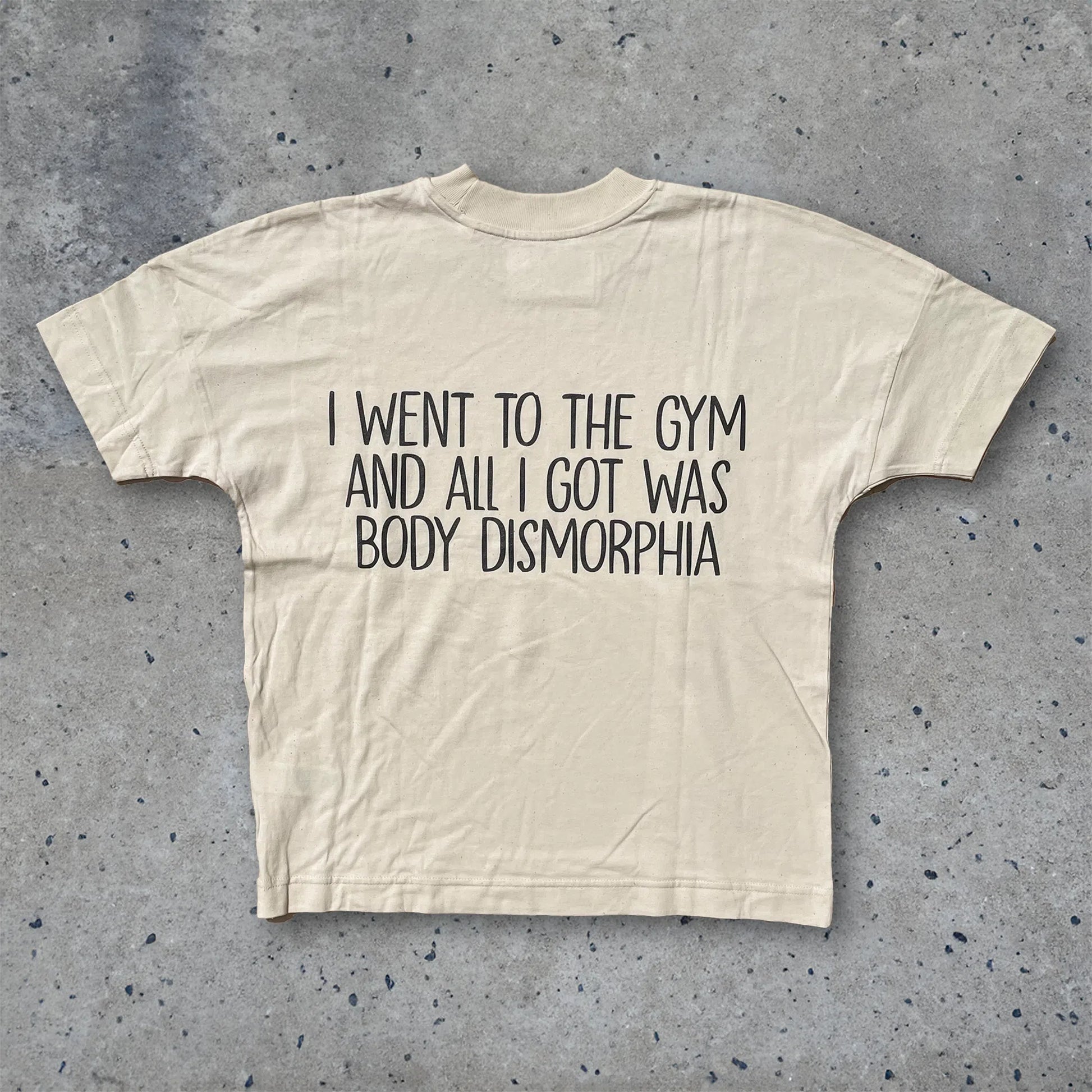 Body Dismorphia Oversize Shirt OUTLET Gym Fitness - Swolemates