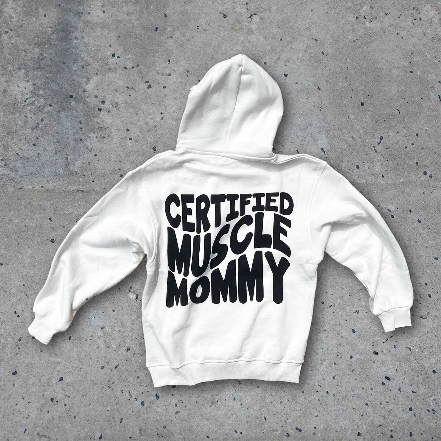 Certified Muscle Mommy Premium Oversize Hoodie OUTLET Gym Fitness - Swolemates