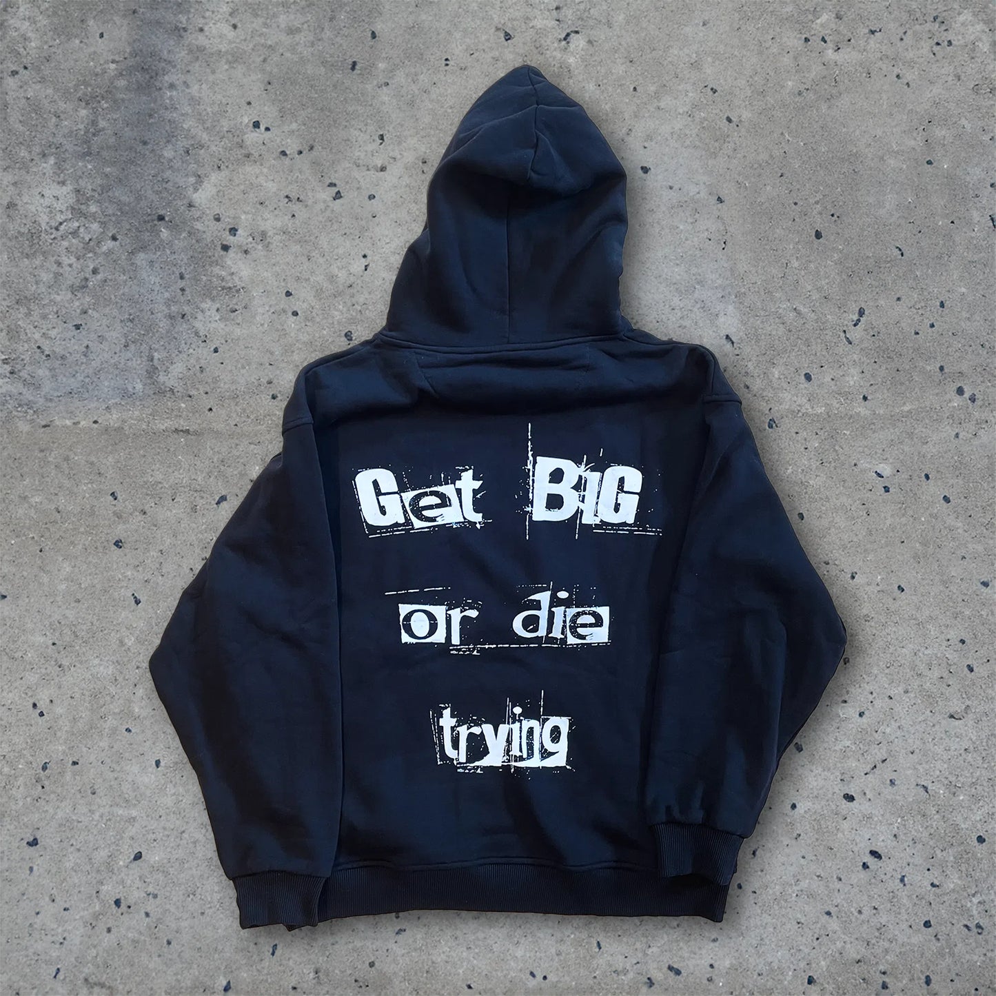 Get Big or Die Trying Premium Oversize Hoodie OUTLET Gym Fitness - Swolemates