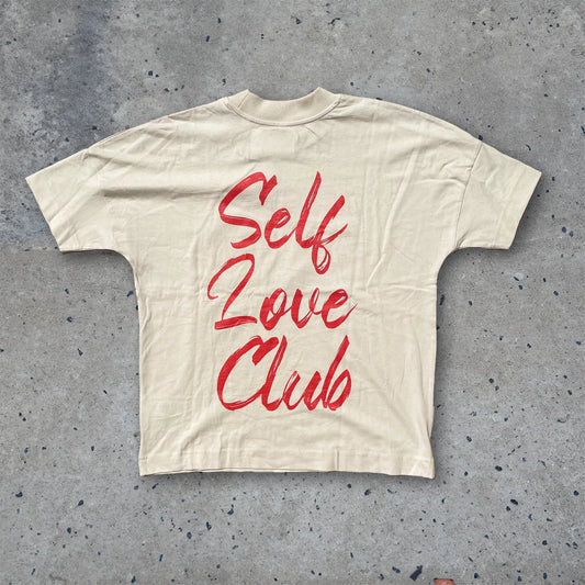 Self Love Club Oversize Shirt OUTLET Gym Fitness - Swolemates