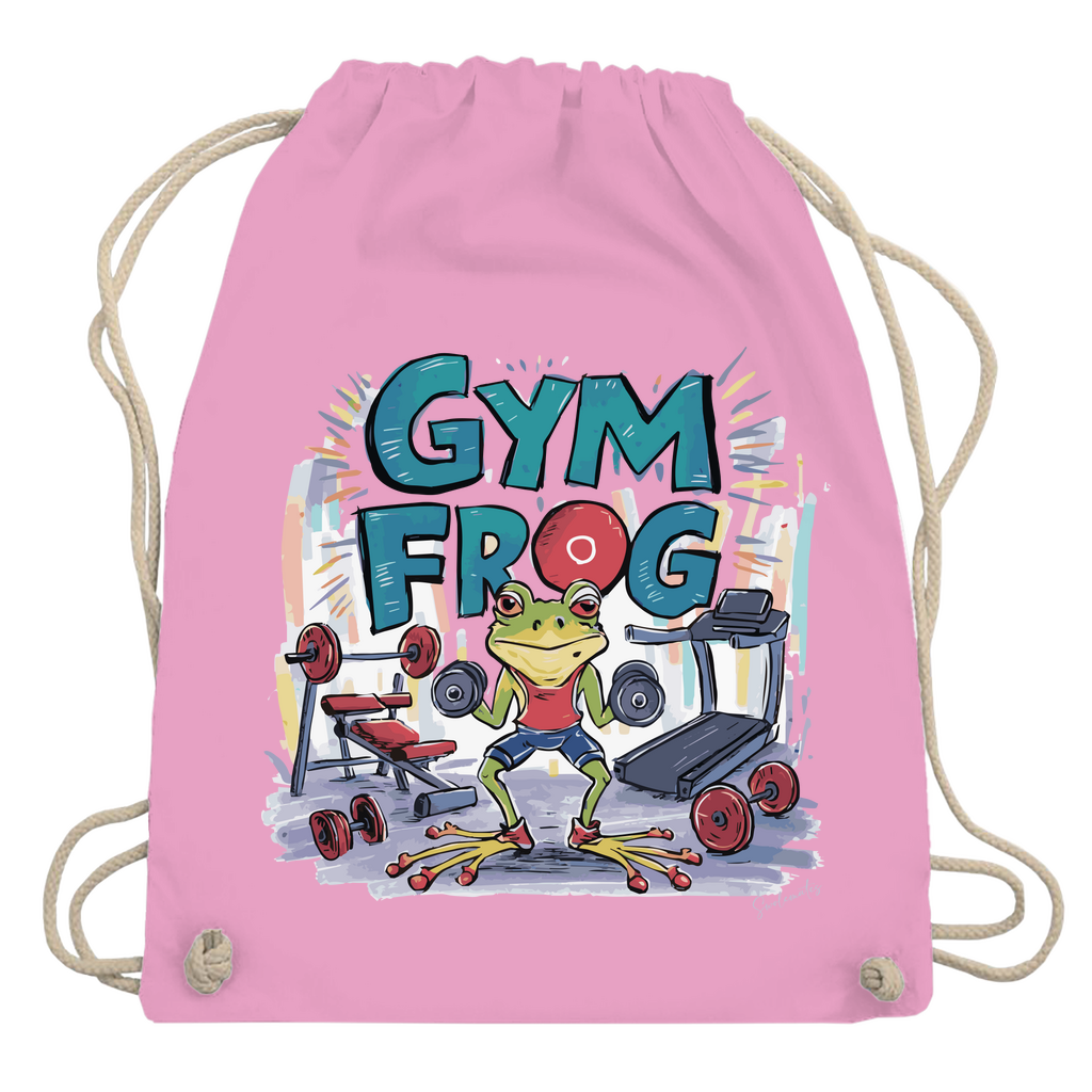 Turnbeutel Gym Frog