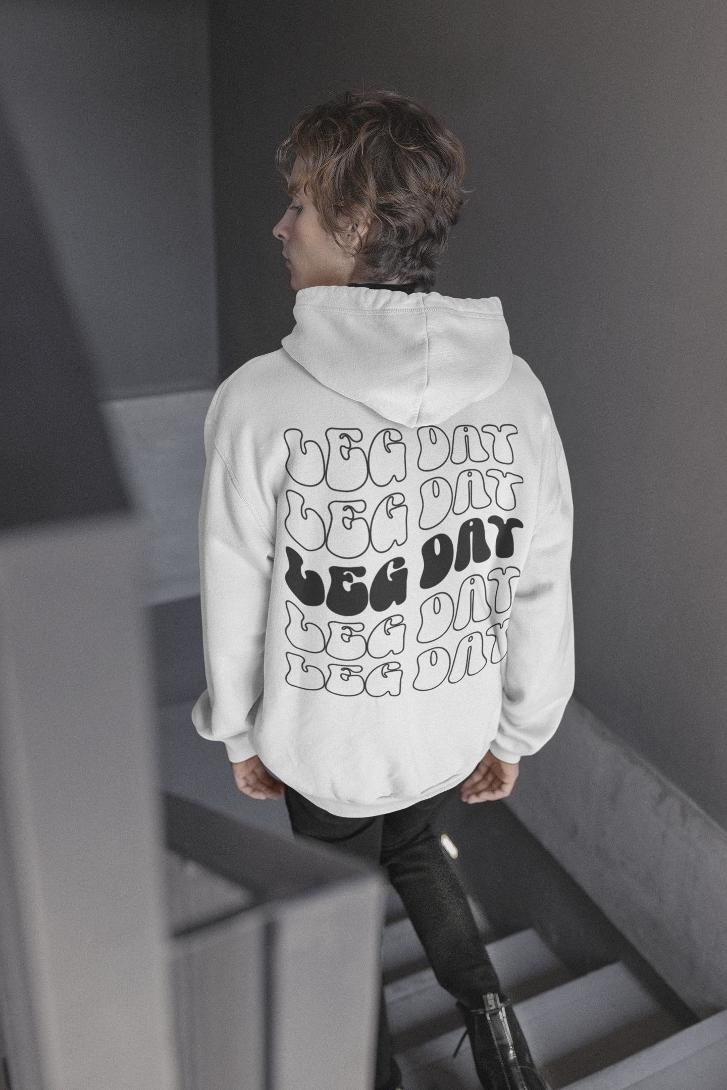 Leg Day Regular Fit Hoodie - Swolemates