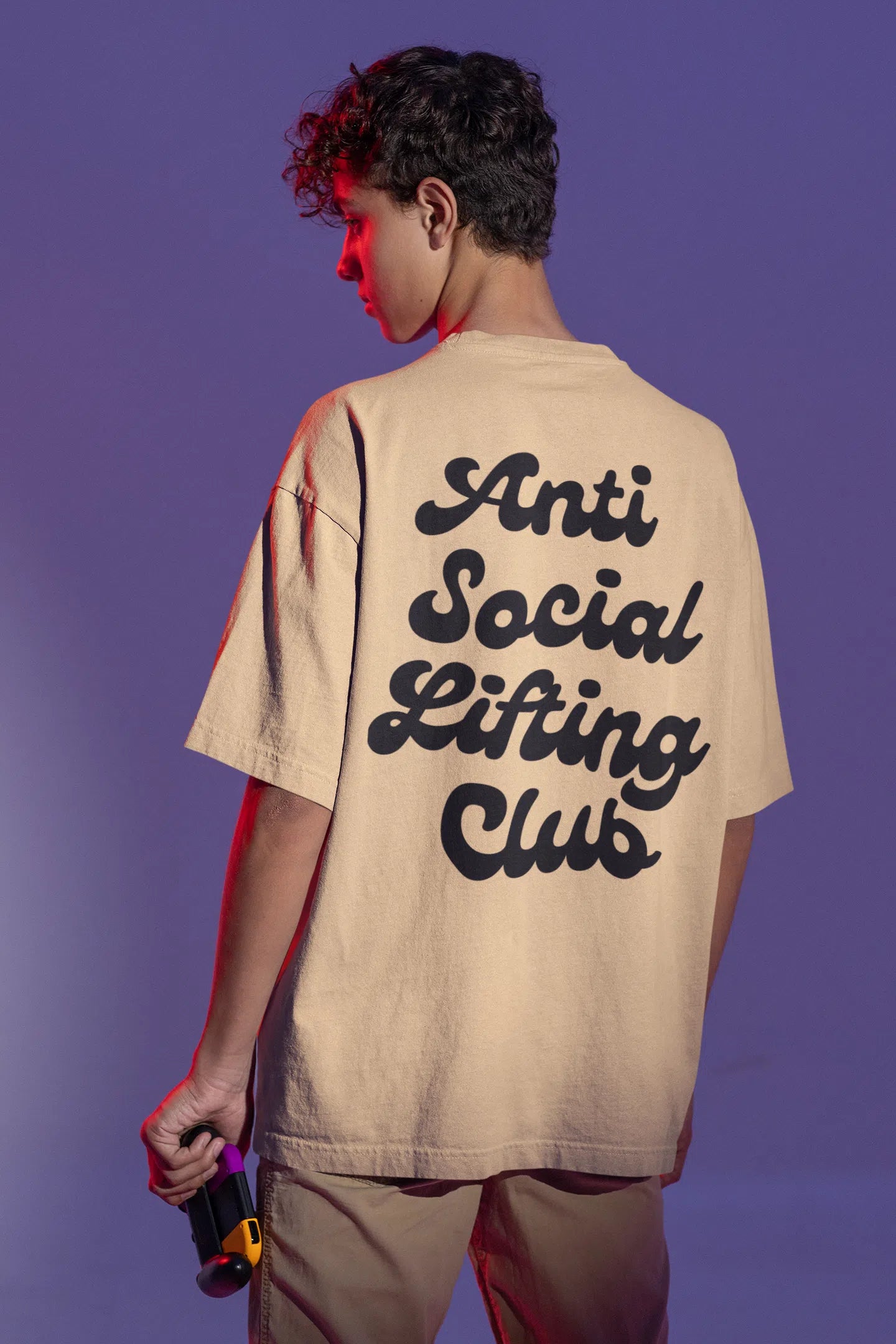 Anti Social Lifting Club Oversize Pump Cover Shirt-T-Shirt-Swolemates