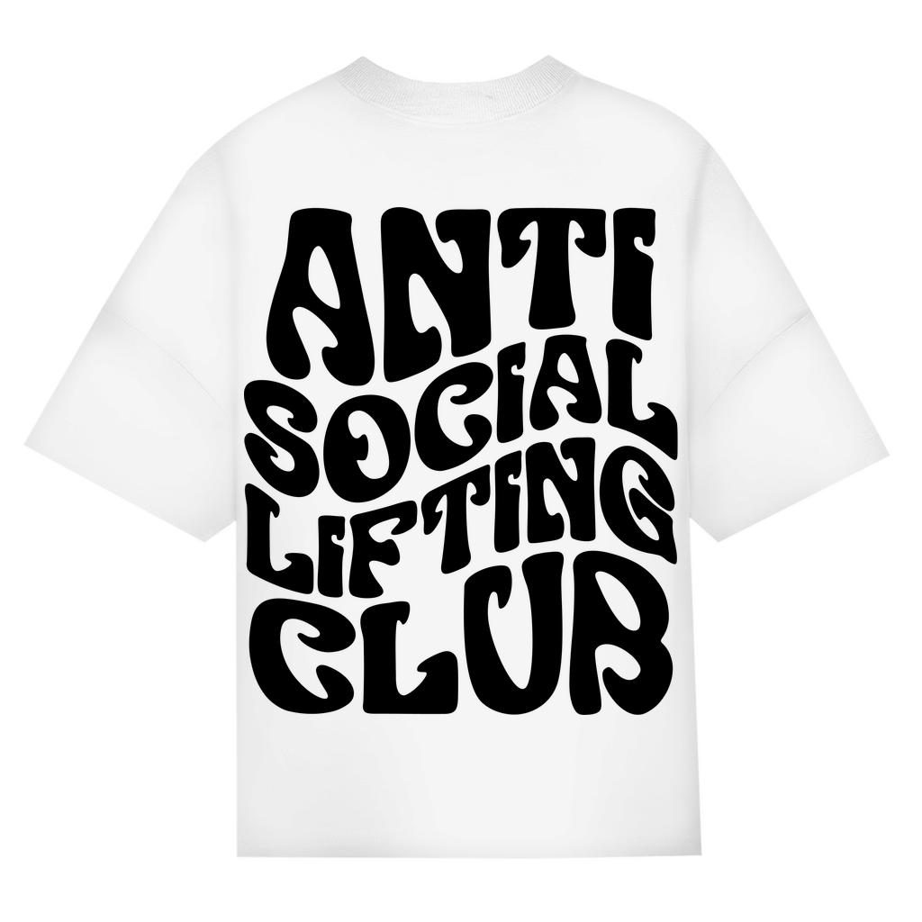 ST/ST Oversize T-Shirt Anti Social Lifting Club V2