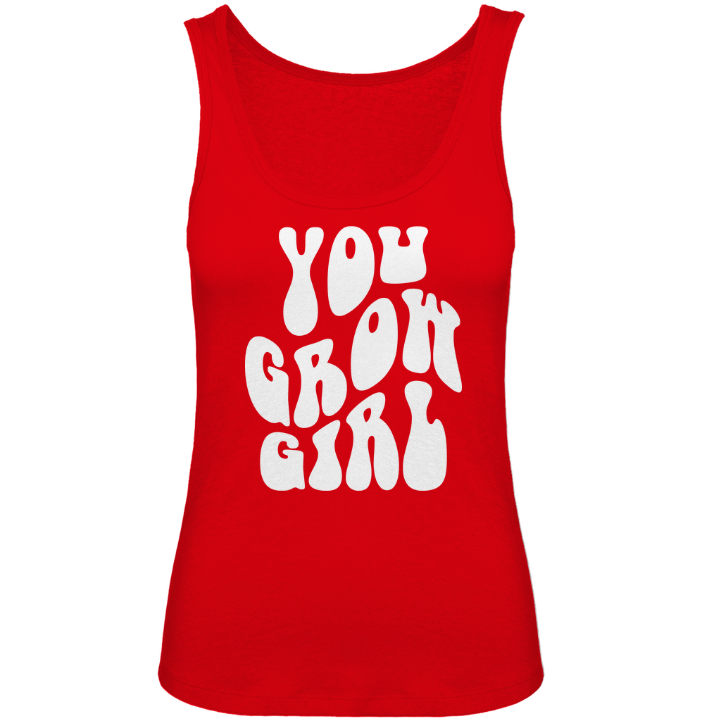 Damen Premium Organic Tank Top You Grow Girl