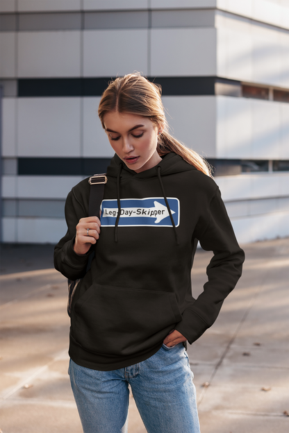 Leg-Day-Skipper Regular Fit Hoodie - Swolemates