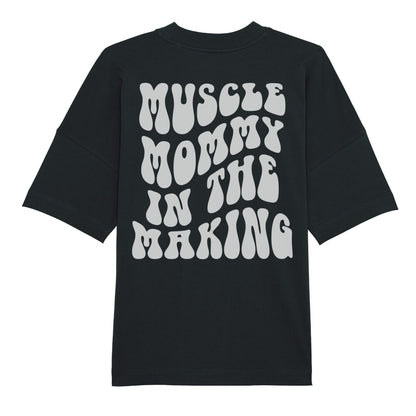 Muscle Mommy In The Making Oversize Shirt Gym Fitness - Swolemates