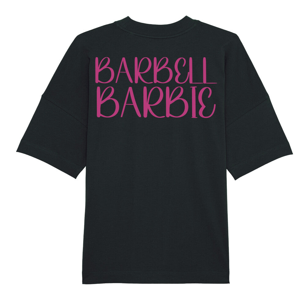 Barbell Barbie Oversize Pump Cover Shirt-T-Shirt-Swolemates