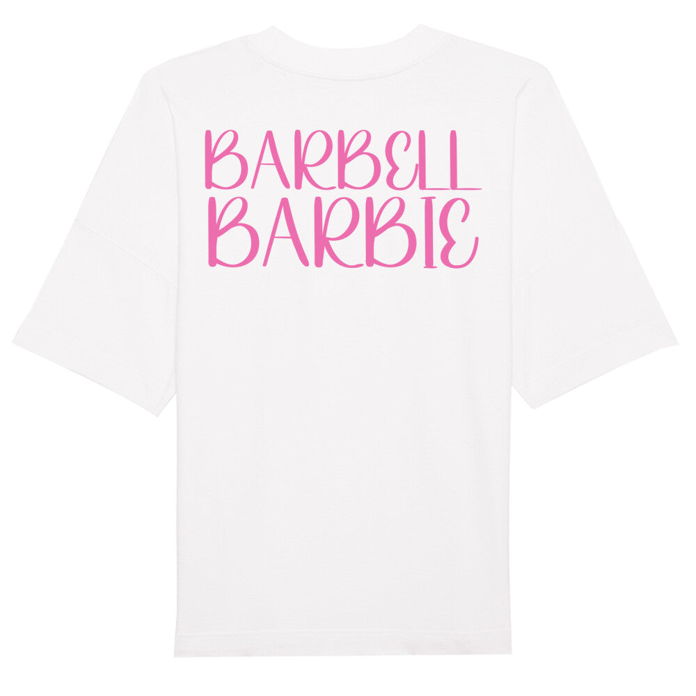 Barbell Barbie Oversize Pump Cover Shirt-T-Shirt-Swolemates