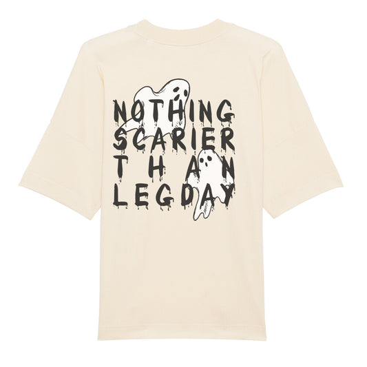 Nothing Scarier Than Legday Ghosts-T-Shirt-Swolemates