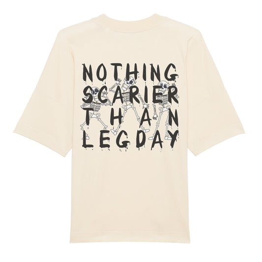 Nothing Scarier Than Legday Skeleton-T-Shirt-Swolemates