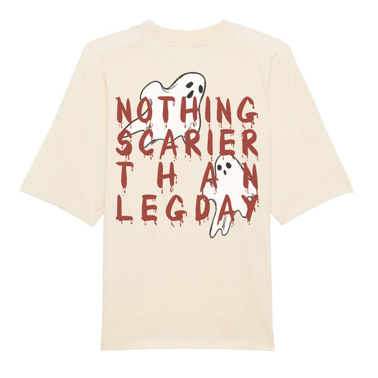 Nothing Scarier Than Legday Ghosts Red-T-Shirt-Swolemates