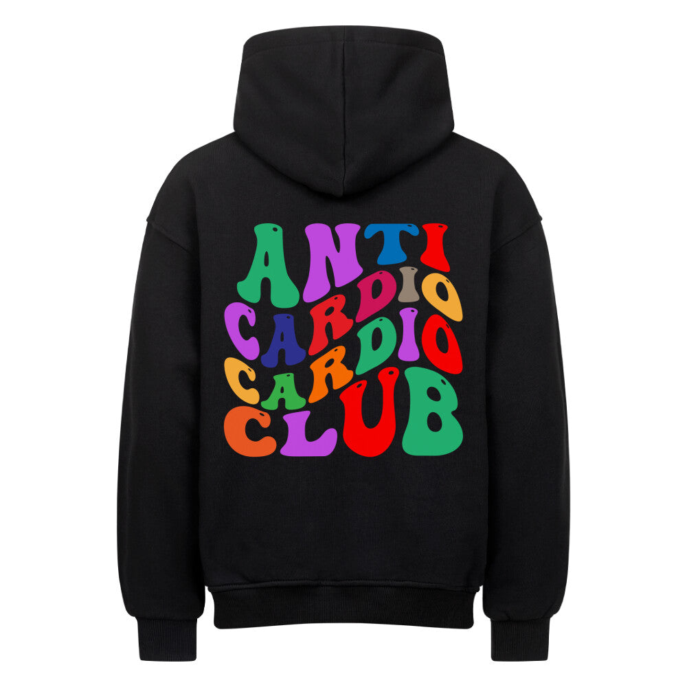 Anti Cardio Cardio Club Oversized Pump Cover Hoodie-Hoodie-Swolemates