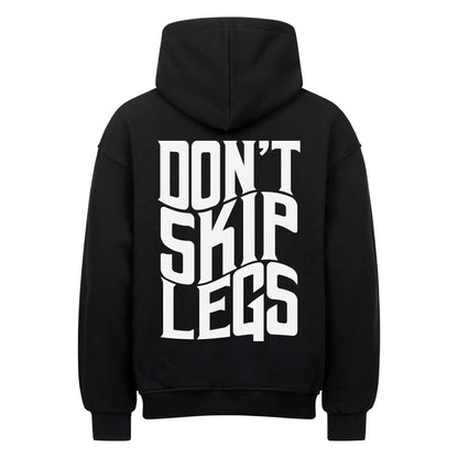 Dont Skip Legs Oversized Oversized Pump Cover Hoodie-Hoodie-Swolemates