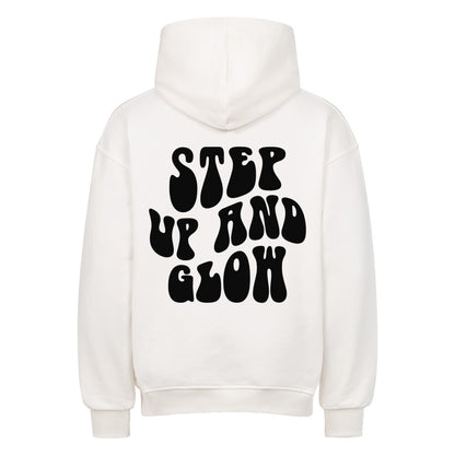 Step Up And Glow Oversized Hoodie-Hoodie-Swolemates