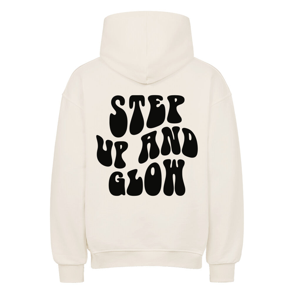 Step Up And Glow Oversized Hoodie-Hoodie-Swolemates