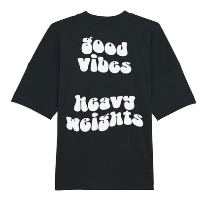 Good Vibes Oversize Pump Cover Shirt-T-Shirt-Swolemates