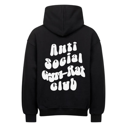 Anti Social Gym-Rat Club Oversized Pump Cover Hoodie-Hoodie-Swolemates