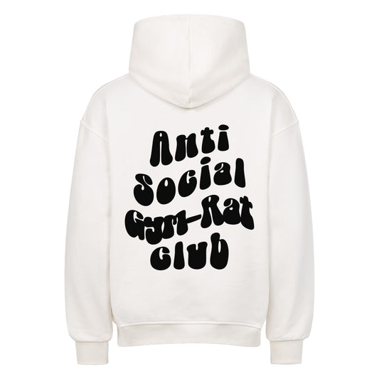 Anti Social Gym-Rat Club Oversized Pump Cover Hoodie-Hoodie-Swolemates