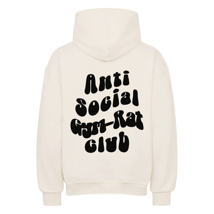 Anti Social Gym-Rat Club Oversized Pump Cover Hoodie-Hoodie-Swolemates