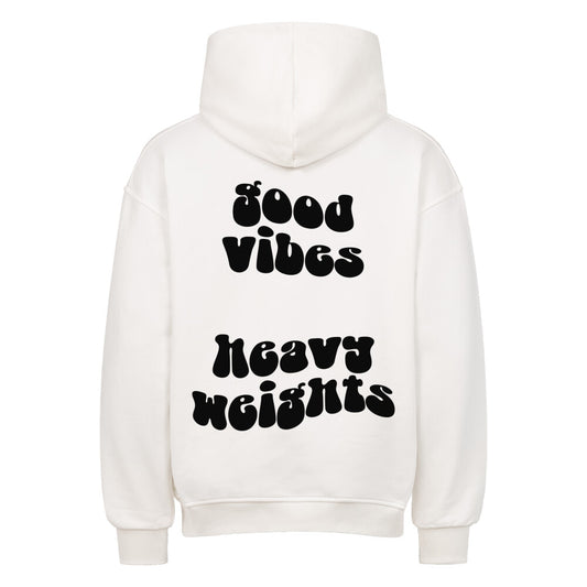 Good Vibes Oversized Pump Cover Hoodie-Hoodie-Swolemates