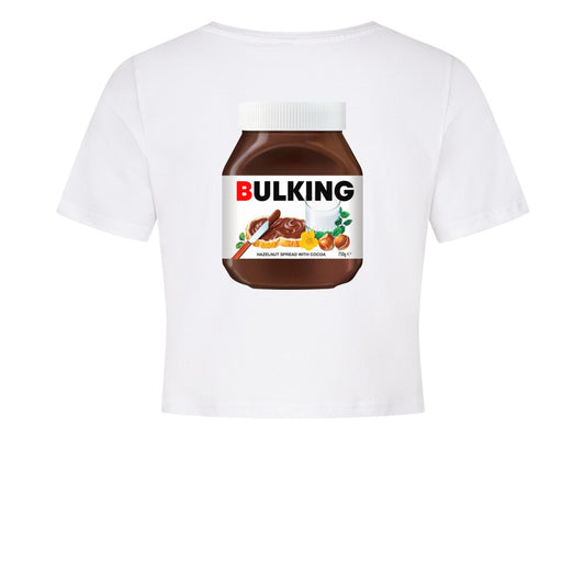 Bulking Crop Top-T-Shirt-Swolemates