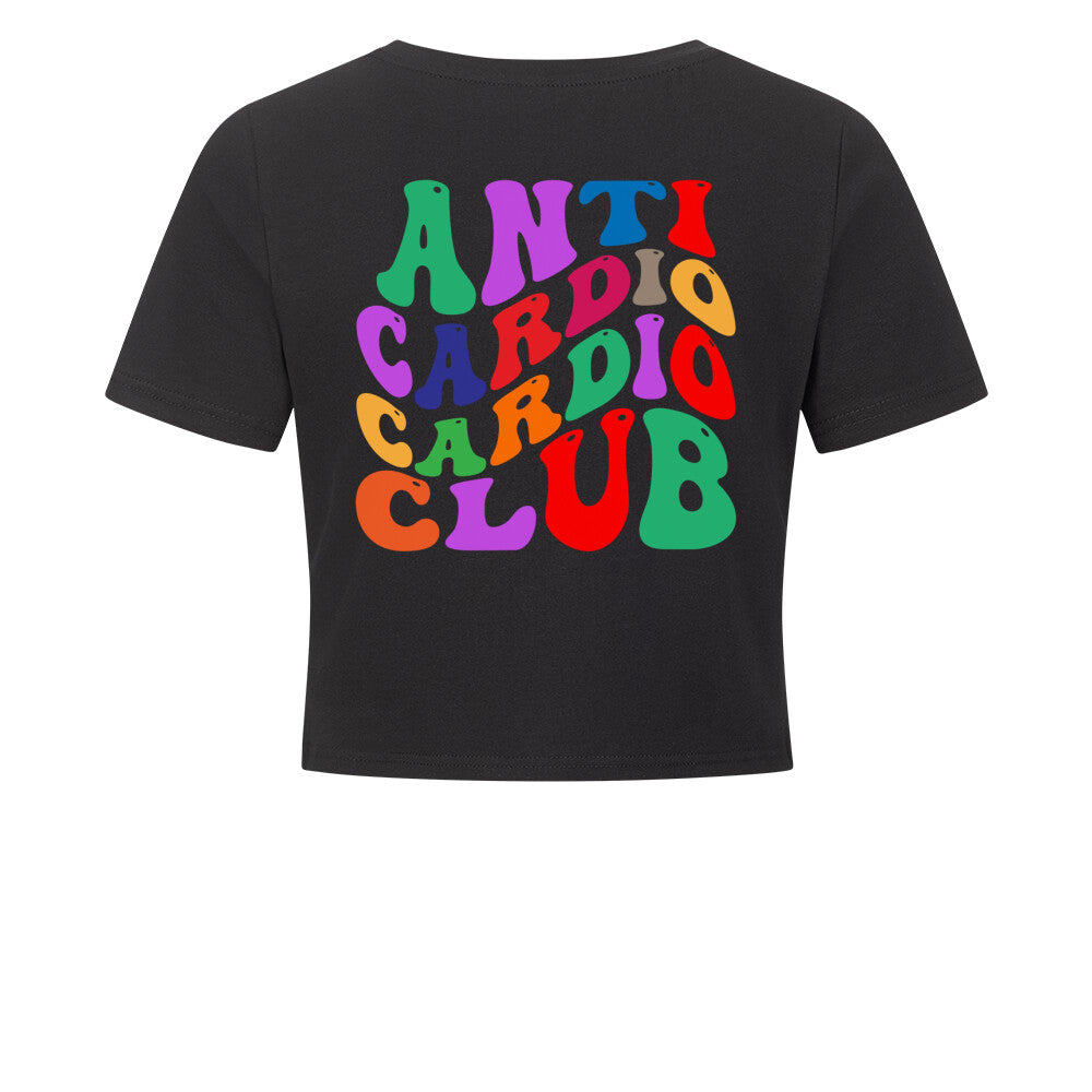 Anti Cardio Crop Top V1-T-Shirt-Swolemates