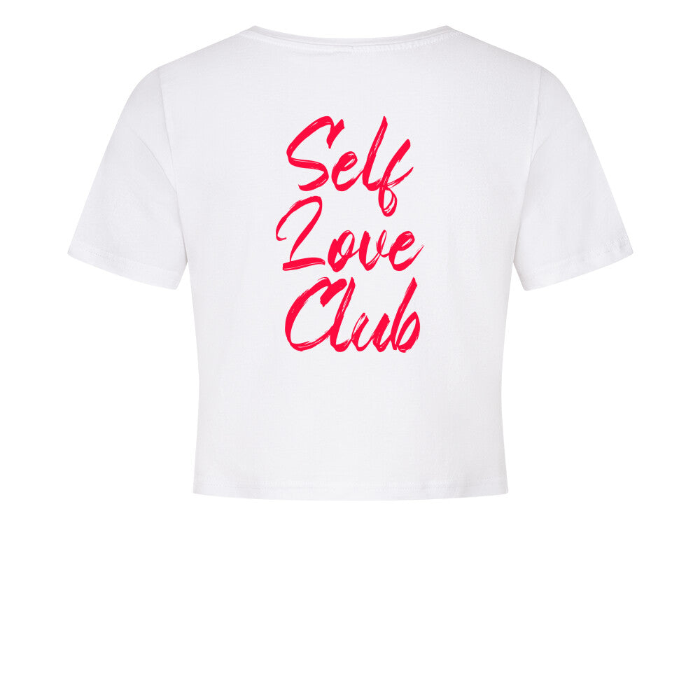 Self Love Club Crop Top-T-Shirt-Swolemates