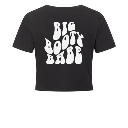 Big Booty Babe Crop Top-T-Shirt-Swolemates