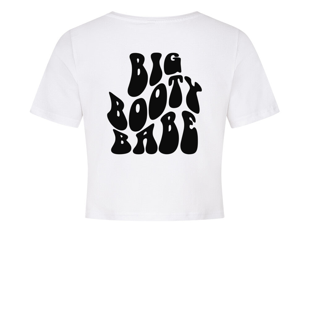 Big Booty Babe Crop Top-T-Shirt-Swolemates