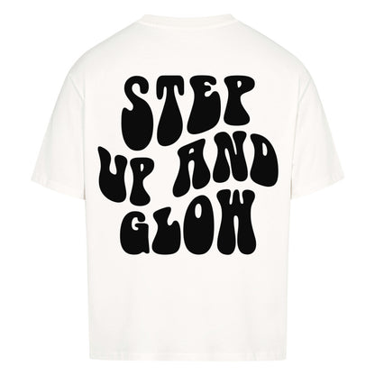 Step Up And Glow Premium Oversize Pump Cover-T-Shirt-Swolemates