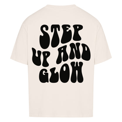 Step Up And Glow Premium Oversize Pump Cover-T-Shirt-Swolemates