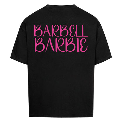 Barbell Barbie Premium Oversize Pump Cover-T-Shirt-Swolemates