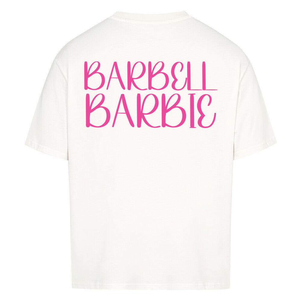 Barbell Barbie Premium Oversize Pump Cover-T-Shirt-Swolemates