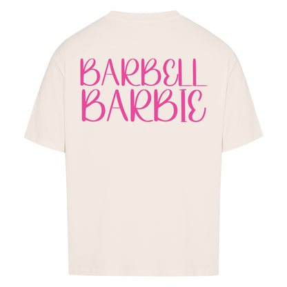 Barbell Barbie Premium Oversize Pump Cover-T-Shirt-Swolemates