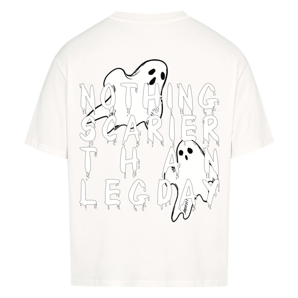 Scary Legday Ghosts Premium Oversize Pump Cover-T-Shirt-Swolemates