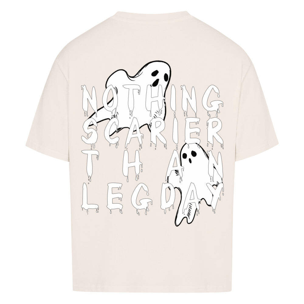 Scary Legday Ghosts Premium Oversize Pump Cover-T-Shirt-Swolemates