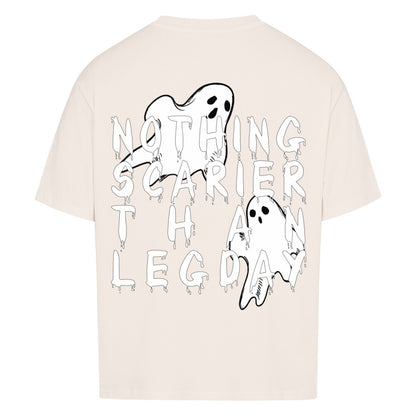 Scary Legday Ghosts Premium Oversize Pump Cover-T-Shirt-Swolemates