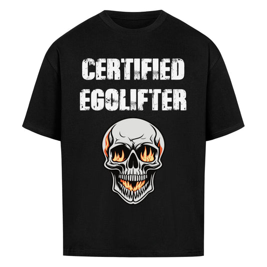 Certified Egolifter Premium Oversize Pump Cover-T-Shirt-Swolemates