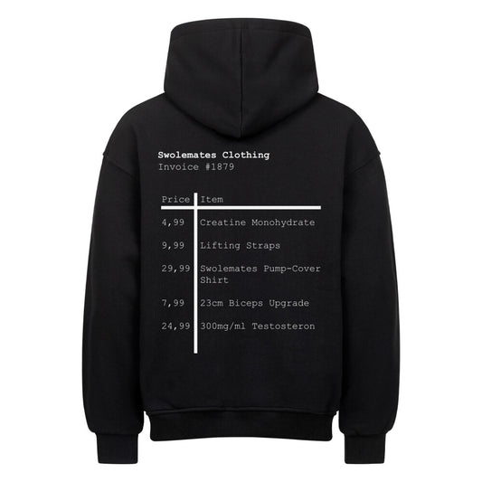 Swolemates Rechnung Oversized Hoodie-Hoodie-Swolemates