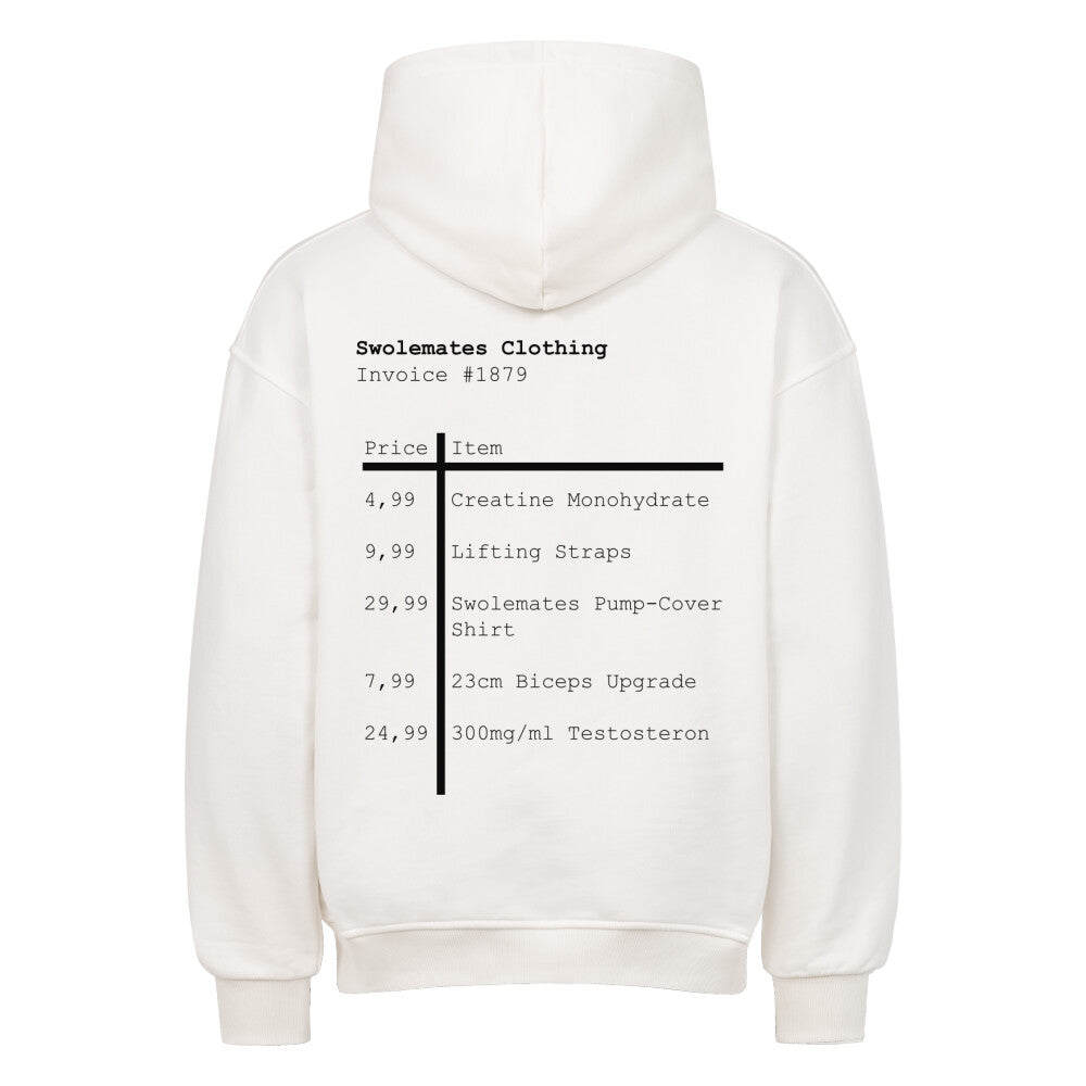 Swolemates Rechnung Oversized Hoodie-Hoodie-Swolemates