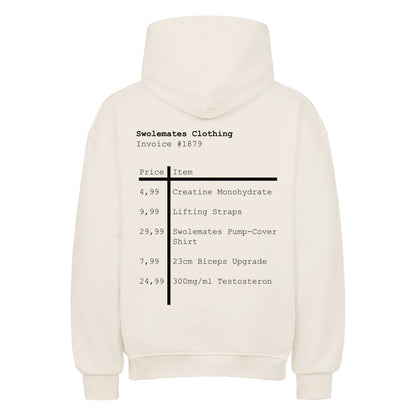 Swolemates Rechnung Oversized Hoodie-Hoodie-Swolemates