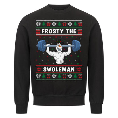 Frosty the Swoleman Ugly Christmas Sweater-Sweatshirt-Swolemates